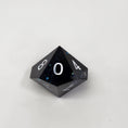 Load image into Gallery viewer, Black Galaxy 7 Piece Dice Set
