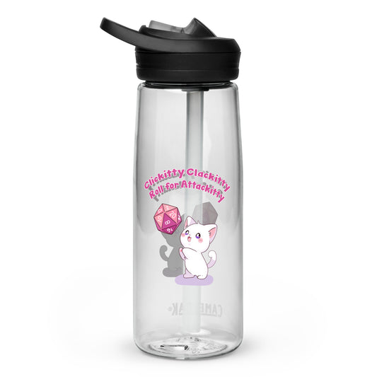 Clickitty Clackitty Roll for Attackitty Sports Water Bottle