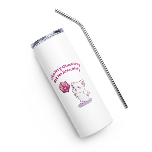 Clickitty Clackitty Roll for Attackitty Stainless Steel Tumbler